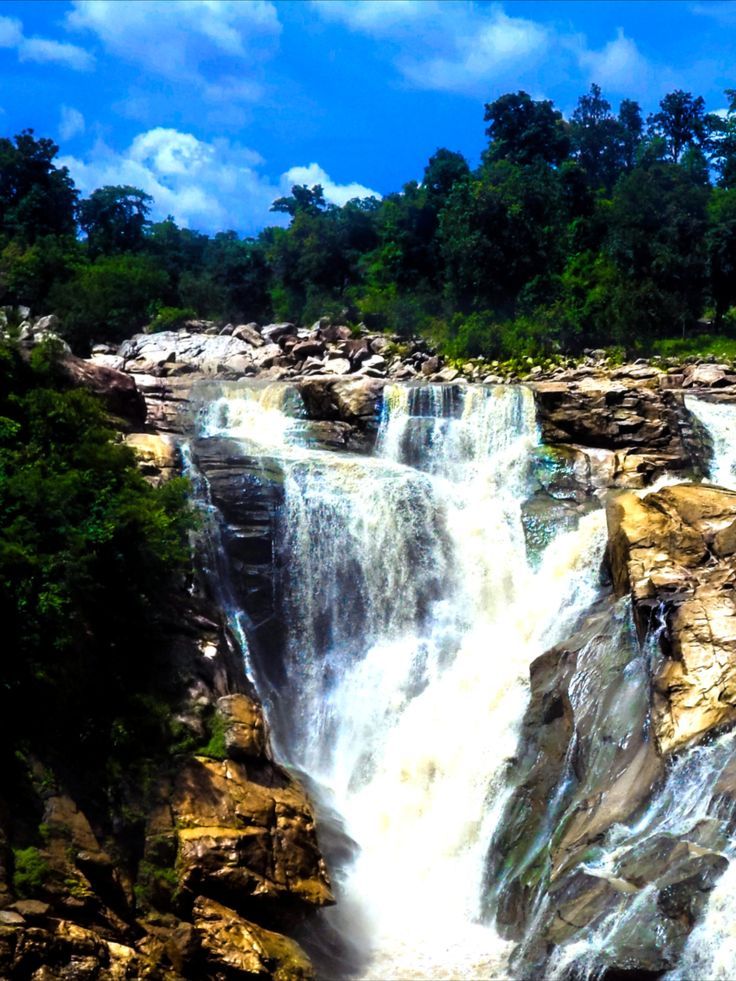 Popular waterfalls of Jharkhand in monsoon